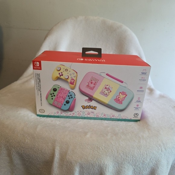 Powera Other - PowerA Pokémon Nintendo Switch Accessory Kit – Case, Controller, Joy-Con Grip
